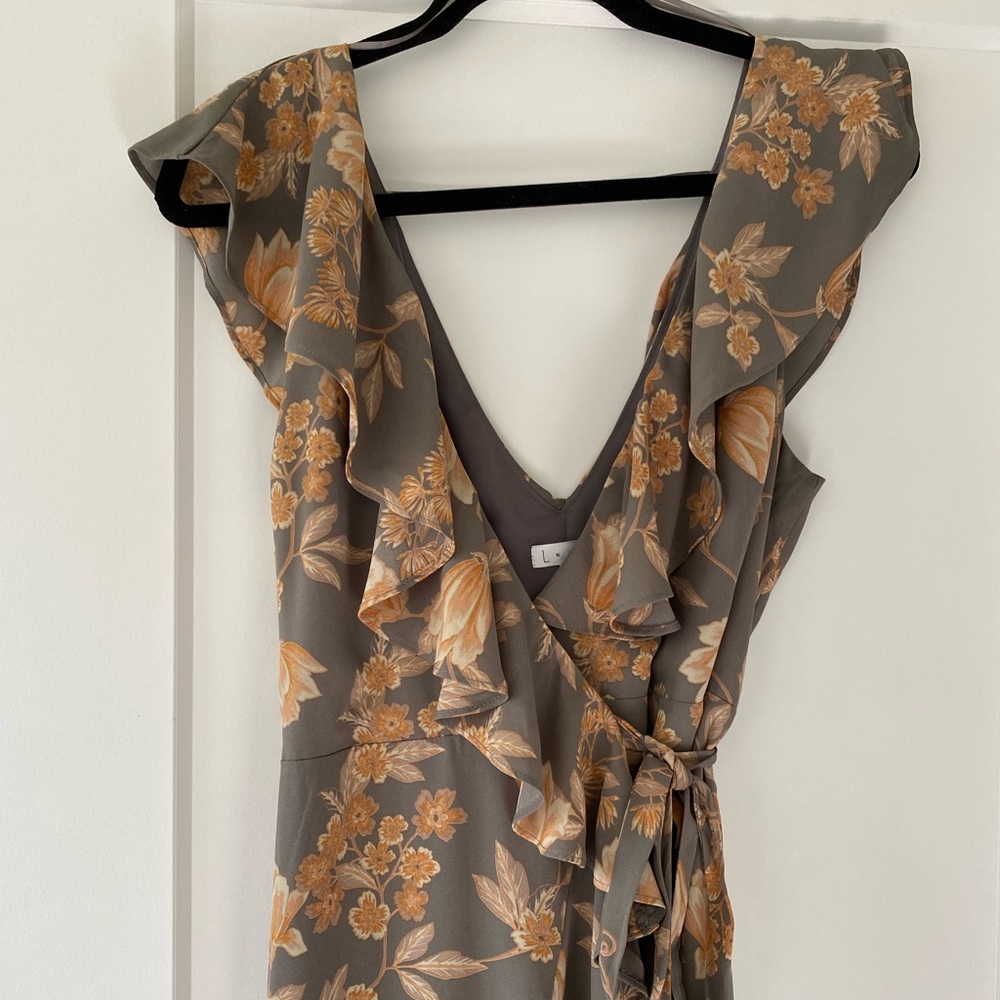 Leith Ruffle Wrap Dress - Picture 4 of 8